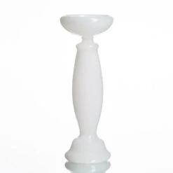 Richland White Glass Pillar Candle Holder Set Of 3 11 Richland White Glass Pillar Candle Holder Set Of 3 -Candle Decorations 9594 1