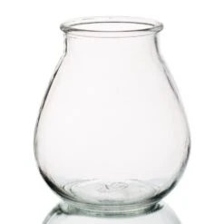 Halcyone Vintage Glass Vase Large Set Of 8