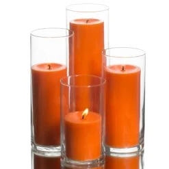 Richland Pillar Candles & Eastland Cylinder Holders Set Of 4 -Candle Decorations 967A2129 Edit c4a23673 775c 404e 9d23 a5c8db54f9e2
