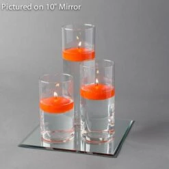 Eastland Square Mirror And Cylinder Vase Centerpiece With Richland 3" Floating Candles Set Of 84 -Candle Decorations 967A4162 Edit 48bc74b3 bbd5 4b57 94e5 35efa0c3226e