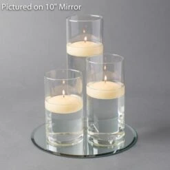 Eastland Round Mirror And Cylinder Vase Centerpiece With Richland 3" Floating Candles Set Of 84 18 Eastland Round Mirror And Cylinder Vase Centerpiece With Richland 3" Floating Candles Set Of 84 -Candle Decorations 967A4184 Edit 5d4da4f4 5d10 4867 9224 539eb17d80d1