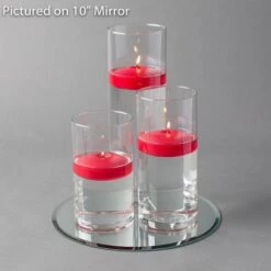 Eastland Round Mirror And Cylinder Vase Centerpiece With Richland 3" Floating Candles Set Of 84 26 Eastland Round Mirror And Cylinder Vase Centerpiece With Richland 3" Floating Candles Set Of 84 -Candle Decorations 967A4194 ea37e52d 8f4a 4b8b 9d8e 6d460423a28e
