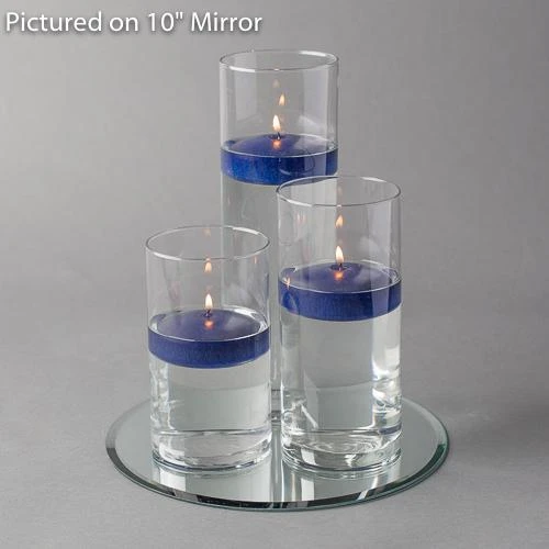 Eastland Round Mirror And Cylinder Vase Centerpiece With Richland 3" Floating Candles Set Of 84 15 Eastland Round Mirror And Cylinder Vase Centerpiece With Richland 3" Floating Candles Set Of 84 - Image 13