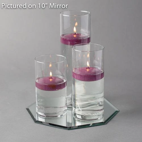 Eastland Octagon Mirror And Cylinder Vase Centerpiece With Richland 3" Floating Candles Set Of 84 13 Eastland Octagon Mirror And Cylinder Vase Centerpiece With Richland 3" Floating Candles Set Of 84 - Image 11