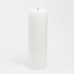 Richland 4" X 12" White Pillar Candle Set Of 6
