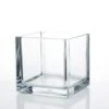 Richland Square Glass Cube Vase 5" Set Of 12 -Candle Decorations 967a0128 edit 1