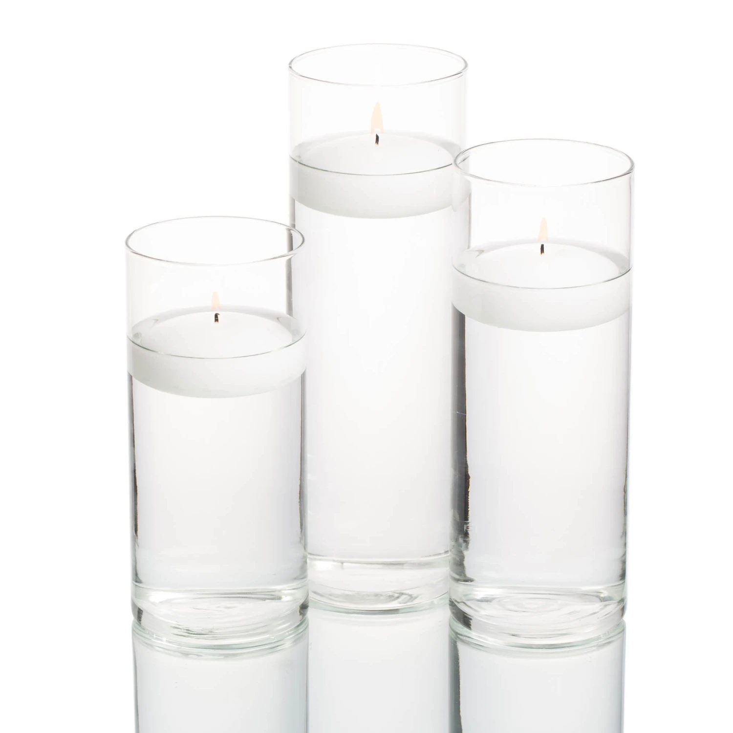 Richland Floating Candles & Eastland Cylinder Holders Set Of 3 16 Richland Floating Candles & Eastland Cylinder Holders Set Of 3 - Image 14