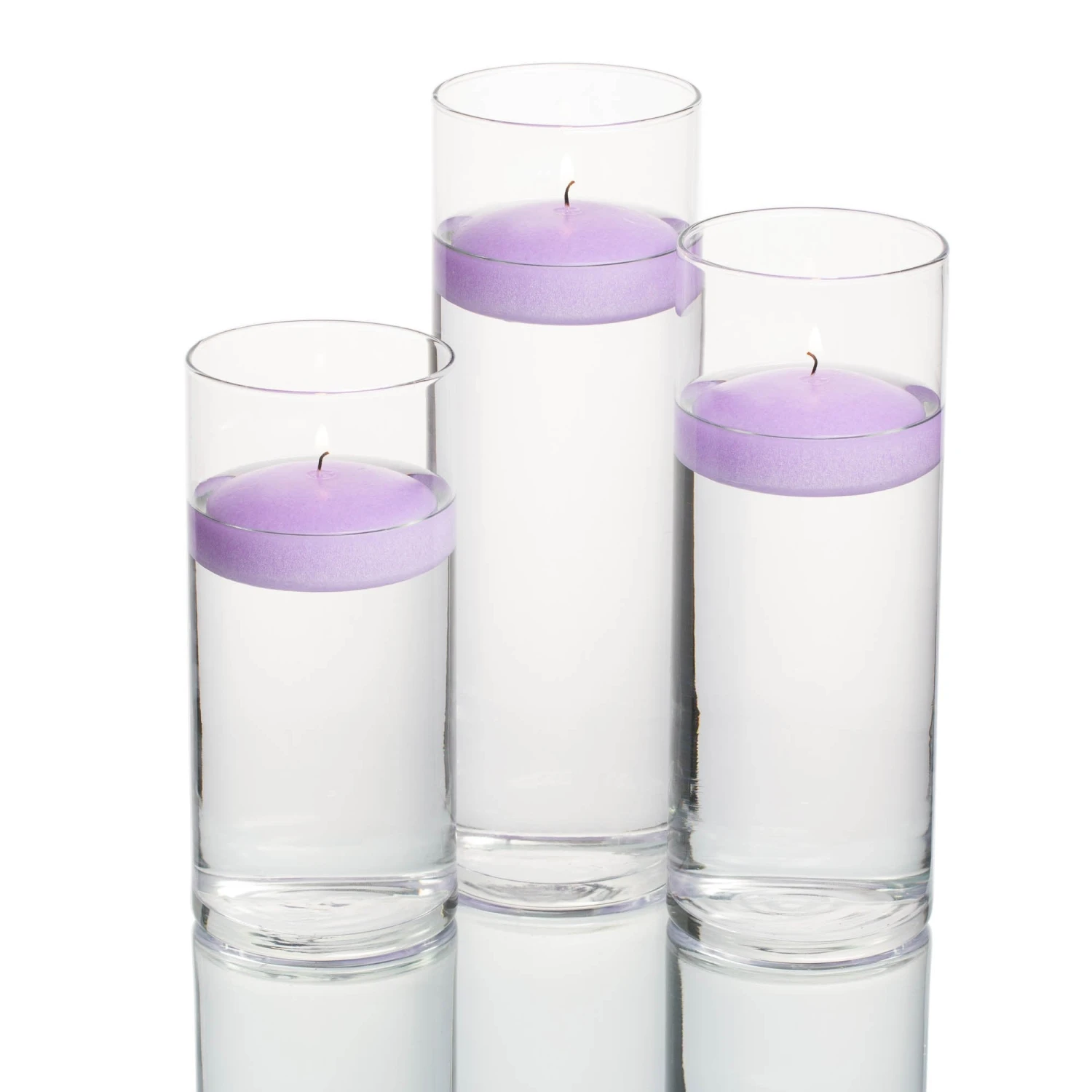 Richland Floating Candles & Eastland Cylinder Holders Set Of 3 17 Richland Floating Candles & Eastland Cylinder Holders Set Of 3 - Image 15