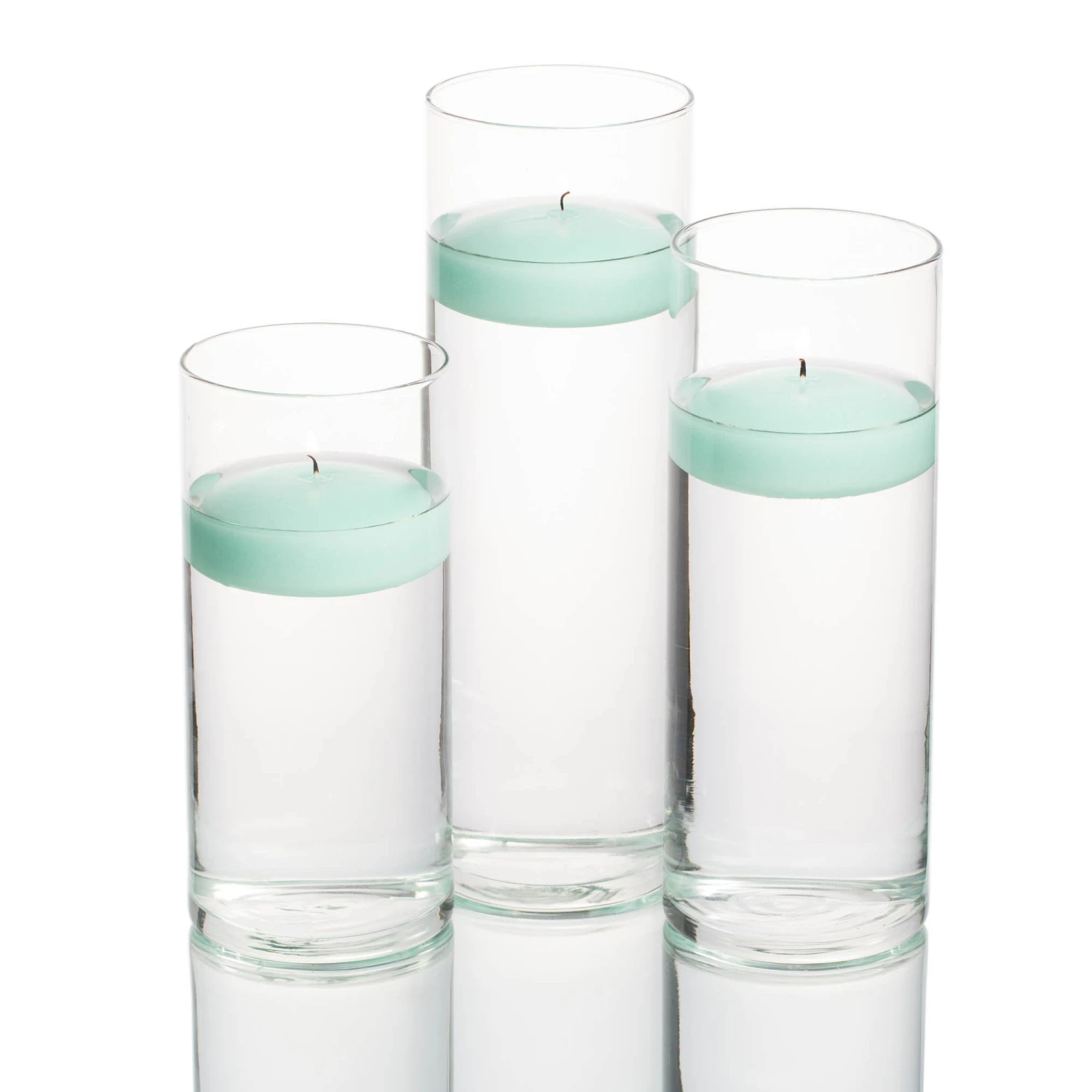 Richland Floating Candles & Eastland Cylinder Holders Set Of 3 9 Richland Floating Candles & Eastland Cylinder Holders Set Of 3 - Image 7