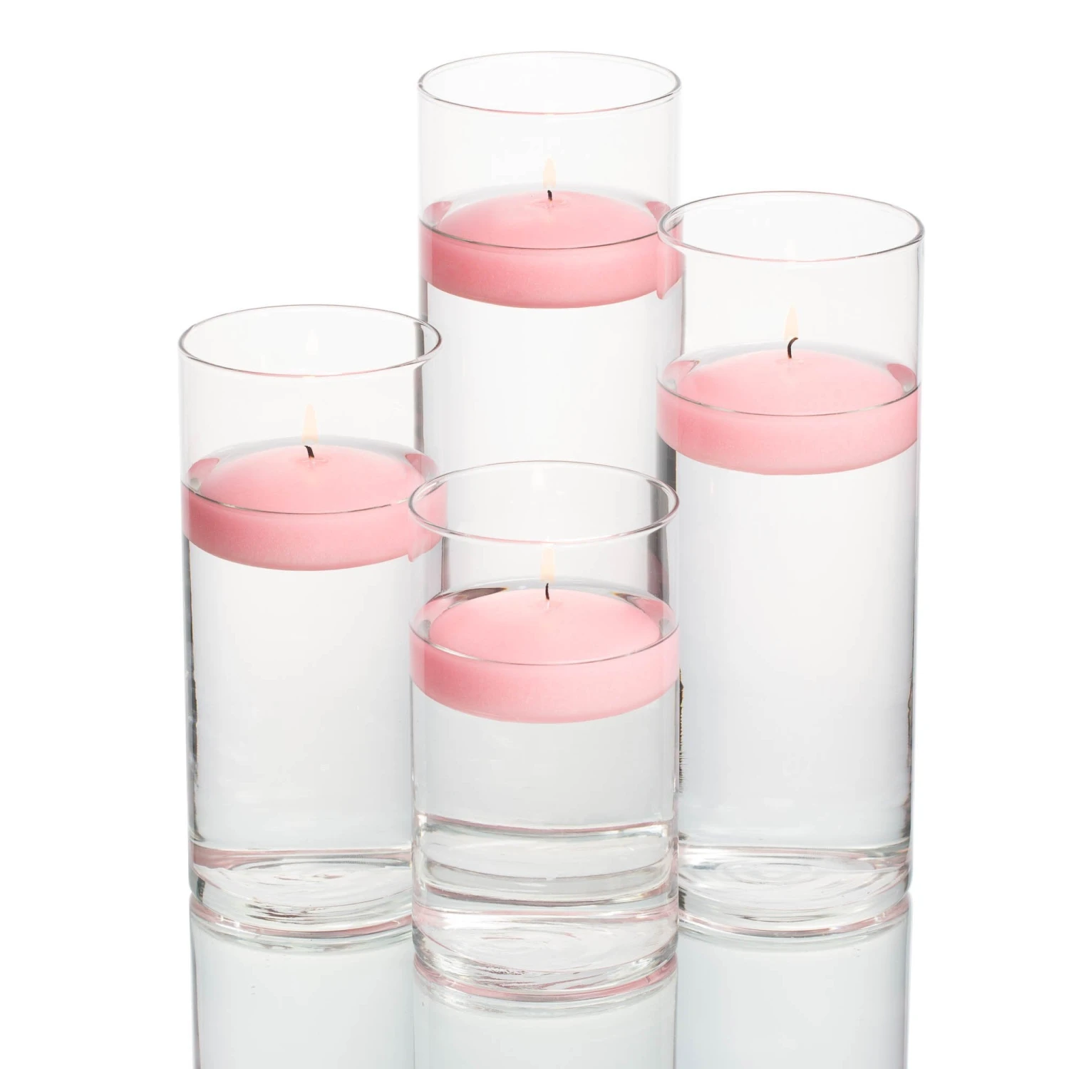 Richland Floating Candles & Eastland Cylinder Holders Set Of 4 7 Richland Floating Candles & Eastland Cylinder Holders Set Of 4 - Image 5