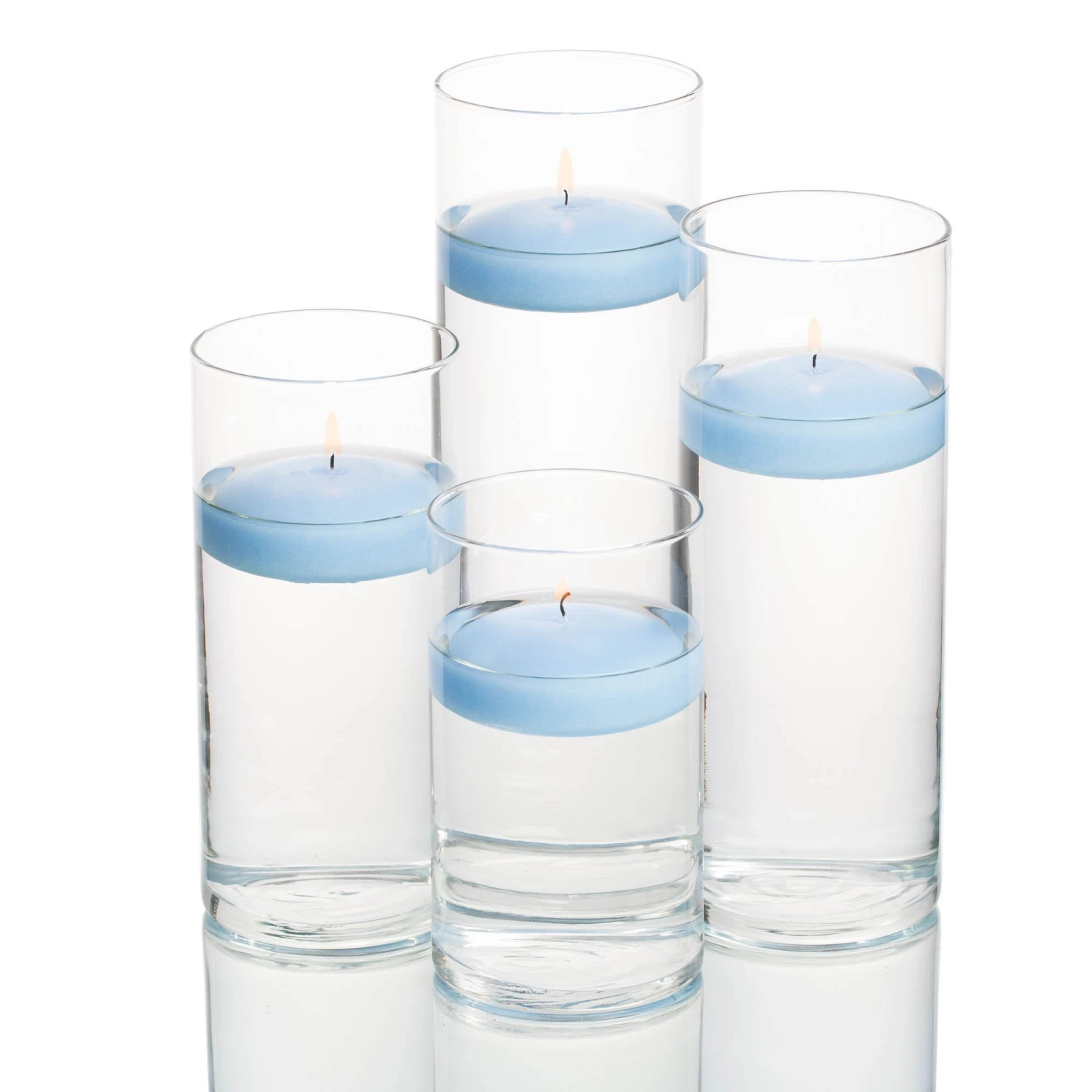 Richland Floating Candles & Eastland Cylinder Holders Set Of 48 10 Richland Floating Candles & Eastland Cylinder Holders Set Of 48 - Image 8