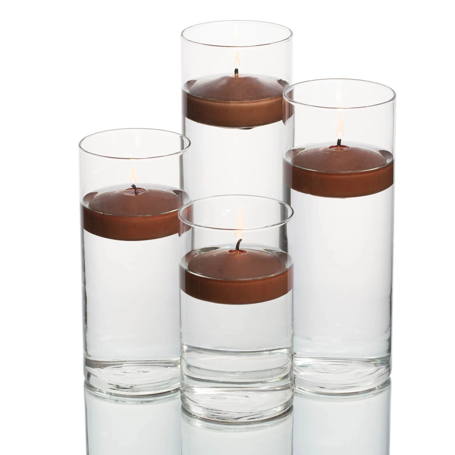 Richland Floating Candles & Eastland Cylinder Holders Set Of 48 12 Richland Floating Candles & Eastland Cylinder Holders Set Of 48 - Image 10