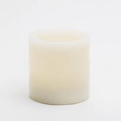 Richland Flameless LED Pillar Candles 3"x3" Ivory Set Of 6 -Candle Decorations 967a2933 1