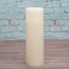 Richland Flameless LED Pillar Candles 3"x9" Ivory Set Of 6