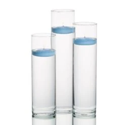 Eastland Tall Cylinder Vases With Richland Floating Candles Set Of 3 -Candle Decorations 967a3523 edit 2