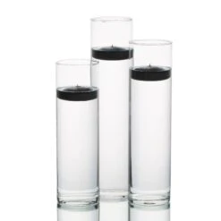 Eastland Tall Cylinder Vases With Richland Floating Candles Set Of 3 -Candle Decorations 967a3526 edit