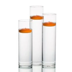 Eastland Tall Cylinder Vases With Richland Floating Candles Set Of 3 -Candle Decorations 967a3539 edit 2