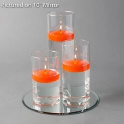 Eastland Round Mirror And Cylinder Vase Centerpiece With Richland 3" Floating Candles Set Of 7 29 Eastland Round Mirror And Cylinder Vase Centerpiece With Richland 3" Floating Candles Set Of 7 -Candle Decorations 967a4187 edit