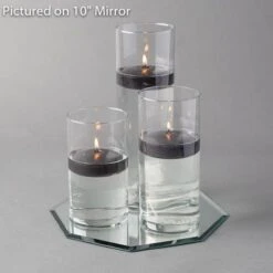 Eastland Octagon Mirror And Cylinder Vase Centerpiece With Richland 3" Floating Candles Set Of 7 20 Eastland Octagon Mirror And Cylinder Vase Centerpiece With Richland 3" Floating Candles Set Of 7 -Candle Decorations 967a4203