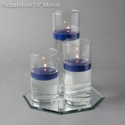 Eastland Octagon Mirror And Cylinder Vase Centerpiece With Richland 3" Floating Candles Set Of 84 19 Eastland Octagon Mirror And Cylinder Vase Centerpiece With Richland 3" Floating Candles Set Of 84 -Candle Decorations 967a4218 1 1