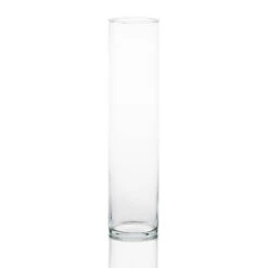 Eastland Tall Cylinder Vase 4"x17" Set Of 6