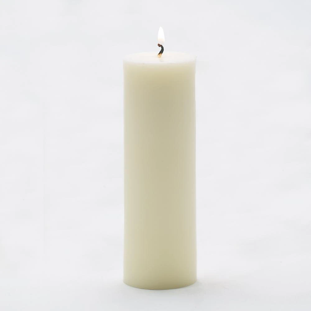 Richland Pillar Candle 2"x6" Light Ivory Set Of 20 3 Richland Pillar Candle 2"x6" Light Ivory Set Of 20