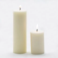 Richland Pillar Candles 2" X 3" & 2" X 6" Set Of 40 -Candle Decorations 967a5202 edit