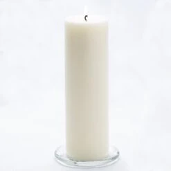 Richland Pillar Candles 3"x9" Light Ivory Set Of 6