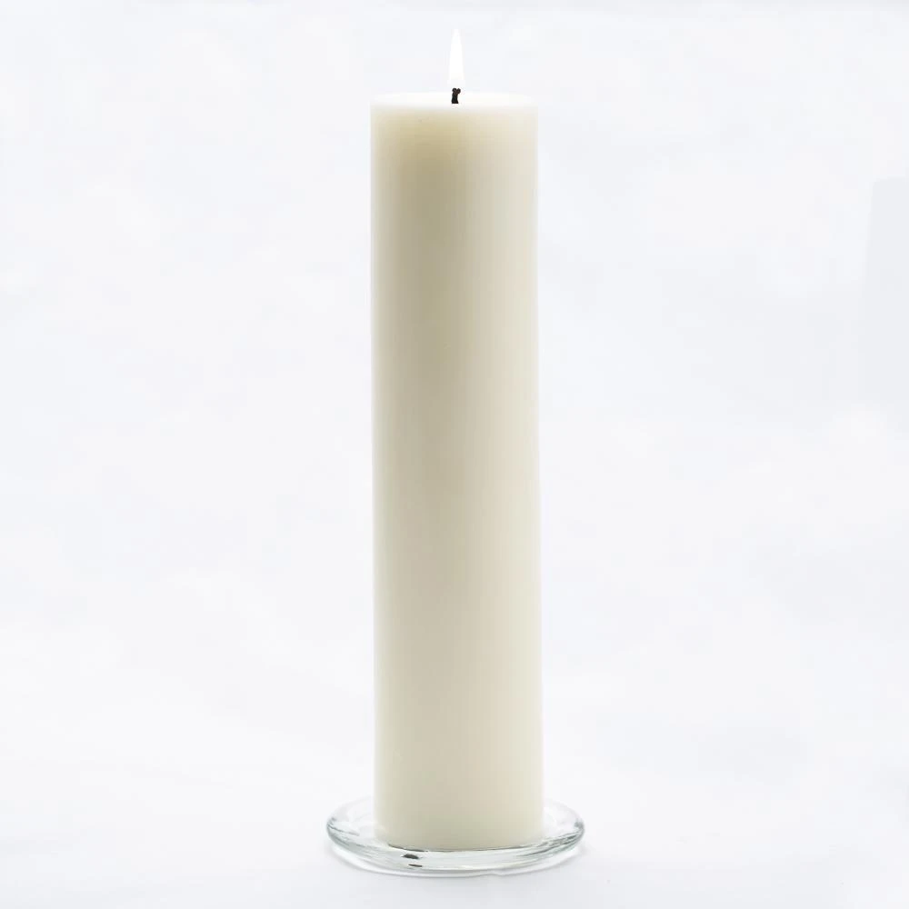 Richland Pillar Candle 3"x12" Light Ivory Set Of 6 3 Richland Pillar Candle 3"x12" Light Ivory Set Of 6