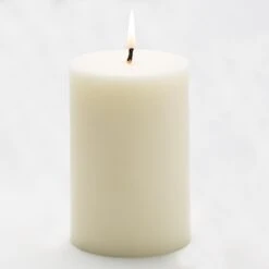 Richland 4" X 6" Light Ivory Pillar Candles Set Of 6
