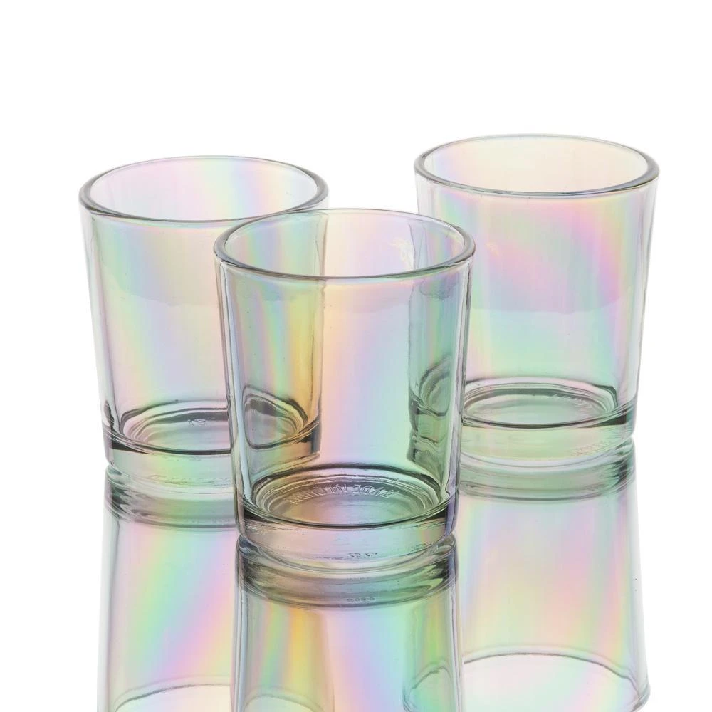 Richland Iridescent Votive Candle Holder Set Of 12 3 Richland Iridescent Votive Candle Holder Set Of 12