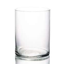 Eastland Wide Cylinder Vase 6" X 8" Set Of 2