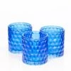 Richland Blue Chunky Honeycomb Glass Votive & Tealight Holder Set Of 24 2 Richland Blue Chunky Honeycomb Glass Votive & Tealight Holder Set Of 24 -Candle Decorations 967a5645 3 1