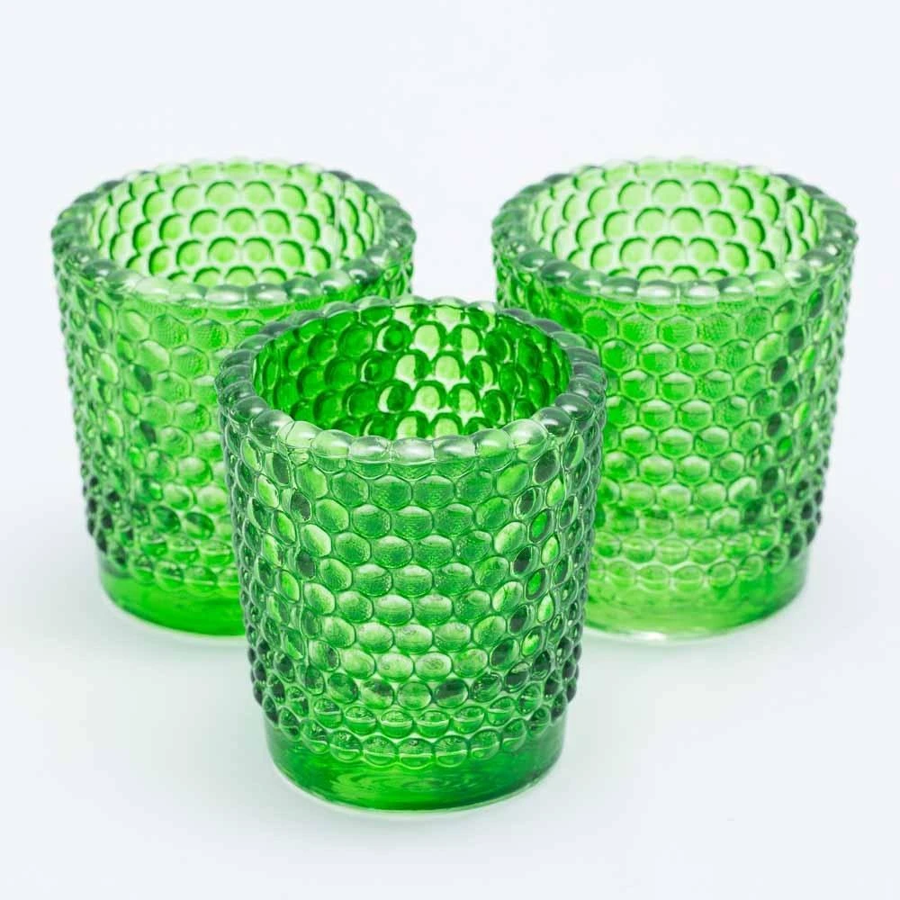 Richland Votive Holder Hobnail Green Set Of 12 3 Richland Votive Holder Hobnail Green Set Of 12