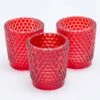 Richland Votive Holder Hobnail Red Set Of 72 1 Richland Votive Holder Hobnail Red Set Of 72 -Candle Decorations 967a6858 1