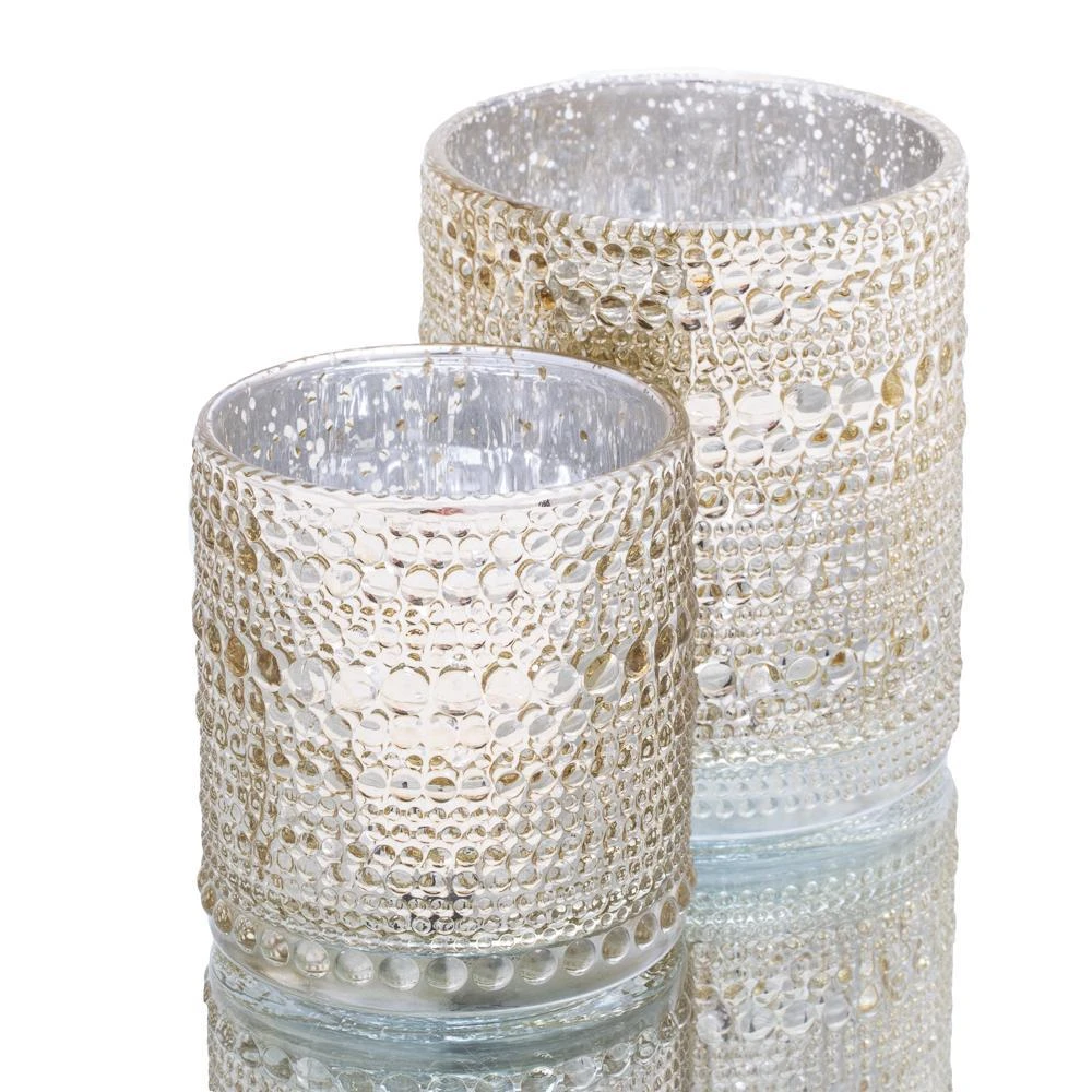 Richland Mercury Candle Holder Pearly Metallic Gold Large Set Of 24 6 Richland Mercury Candle Holder Pearly Metallic Gold Large Set Of 24 - Image 4