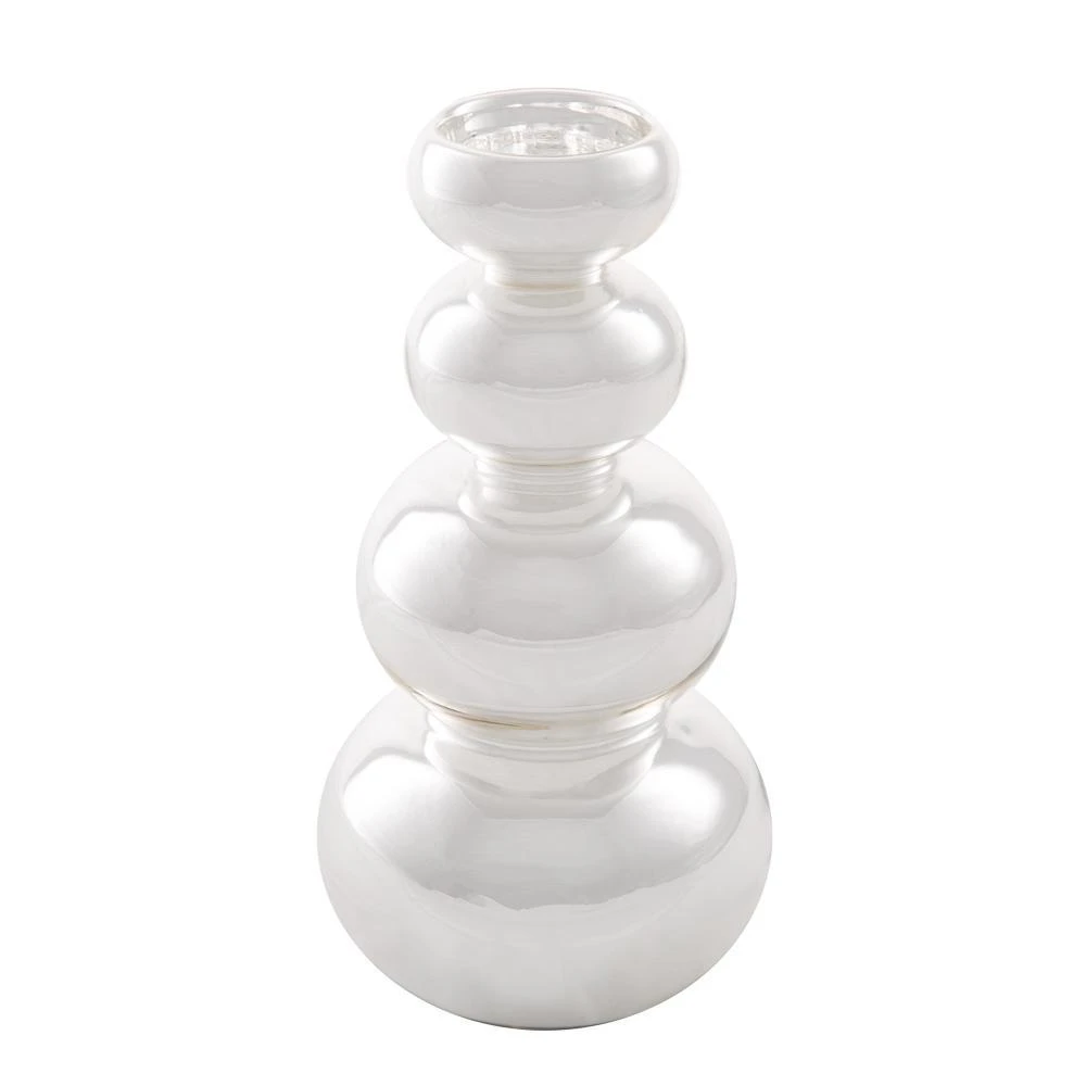 Richland Tealight Candle Holder Silver Bubble 9” Set Of 12 3 Richland Tealight Candle Holder Silver Bubble 9” Set Of 12