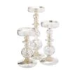 Richland Pillar Holders Unique Mercury Bubble - Set Of 3 2 Richland Pillar Holders Unique Mercury Bubble - Set Of 3 -Candle Decorations 967a9257 edit
