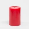 Richland 4" X 6" Red Pillar Candle 1 Richland 4" X 6" Red Pillar Candle -Candle Decorations 967a9987 edit