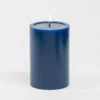 Richland 4" X 6" Navy Blue Pillar Candles Set Of 6 -Candle Decorations 967a9991 edit