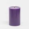 Richland 4" X 6" Purple Pillar Candles Set Of 6