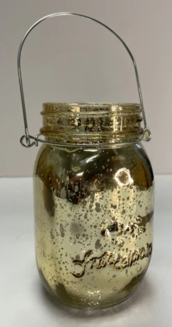 Richland Small Mercury Hanging Mason Jar With Handle - Metallic Gold Set Of 36 7 Richland Small Mercury Hanging Mason Jar With Handle - Metallic Gold Set Of 36 -Candle Decorations 9943 78ed063b a9ee 4404 9ebf e94ebd17c42e