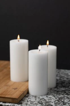 Richland Pillar Candles 3"x6" White Set Of 12 7 Richland Pillar Candles 3"x6" White Set Of 12 -Candle Decorations HL8A1604 48ff28e5 547b 4ccf 8658 a0ac33eb24dc
