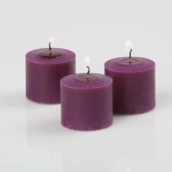 Richland Votive Candles Unscented Purple 10 Hour Set Of 288