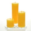 Richland Rustic Pillar Candle 3" X "3, 3" X 6" & 3"x 9" Yellow Set Of 36