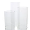 Richland 5" Glass Chimney Candle Shade 8", 10", 12" Set Of 3 2 Richland 5" Glass Chimney Candle Shade 8", 10", 12" Set Of 3 -Candle Decorations W5X8H W5X10H W5X12H 6059