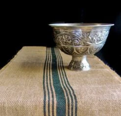 Silver Plated Antique Compote 6x8 9 Silver Plated Antique Compote 6x8 -Candle Decorations antiquecompote