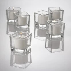 Eastland Square Votive Candle Holder Set Of 72