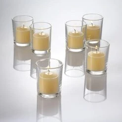 Richland Votive Candles Unscented Ivory 10 Hour Set Of 72 -Candle Decorations c1 1 1