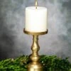 Athena Gold Candleholder 9.5in -Candle Decorations candlestick gold 9 1